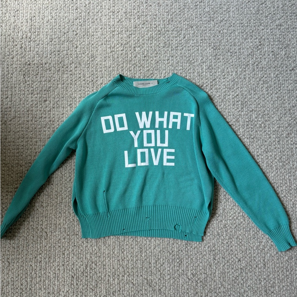 Golden Goose Do What You Love Sweater. Size S. Perfect condition!